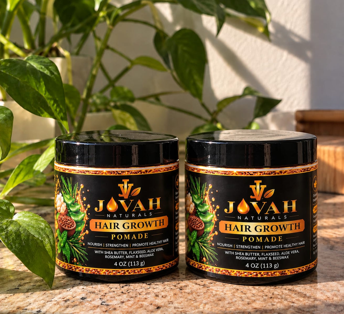 Jovah Naturals Hair Growth Pomade ā 4 oz