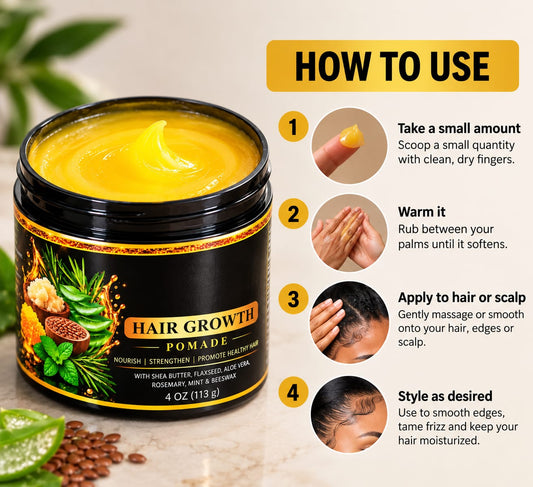 Jovah Naturals Hair Growth Pomade – 4 oz
